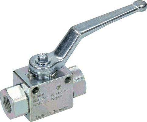 Pièces agricoles - Hydraulique - Vanne à bille 3/8" BSP+fix.