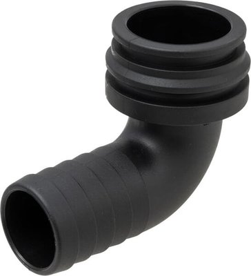 Pièces agricoles - Pièce Pulvérisateur - Raccord à fourche, femelle 90° AF5, embout de tuyau 30 mm