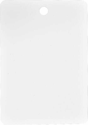 Pièces agricoles - Outils atelier - Étiquette 120x170x0,4mm 1 trou