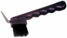 Cure-pied avec brosse noir