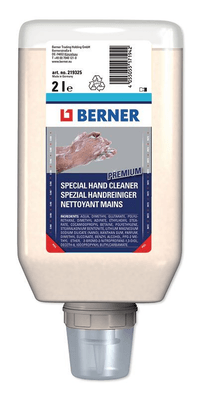Chimie - Chimie divers - Lot Nettoyant mains Premium 1 cartouche 2L + 1 distributeur mural (par 1)