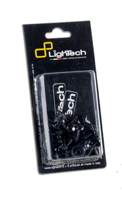 Pièces Quad & Motos - Pièces communes - Kit vis moteur LIGHTECH noir alu (24 pièces) Ducati 848