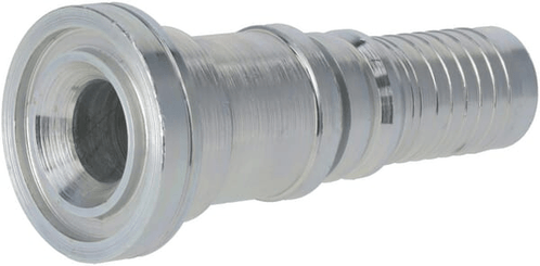 Pièces agricoles - Hydraulique - Raccord à sertir 4SH-DN25 avec bride ø47,6 mm
