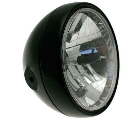 Pièces Quad & Motos - Equipement véhicule - Optique BIHR Classic noir Ø180x160mm universel