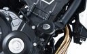Tampons Aero R&G RACING noir Honda CB1000R