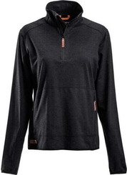 Vêtements et protections - Vêtement  - Sweat polaire 1/2 zip femme, anthracite S