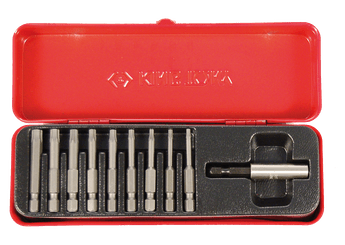 Outils - Outils divers - Coffret embouts Torx renforcés 1/4" 11 pièces