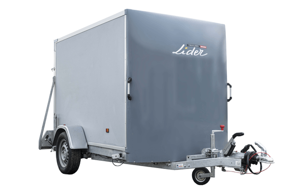 Materiels - Remorque voiture - FOURGON 230x135x157 freiné PTAC : 750 kg Porte pont de série