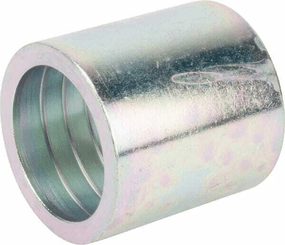 Pièces agricoles - Hydraulique - Jupe à sertir Ø60x61,5mm DN40 acier / zingué Alfagomma