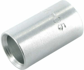 Pièces agricoles - Hydraulique - Jupe à sertir Ø17x30mm DN8 acier / chromé Alfagomma