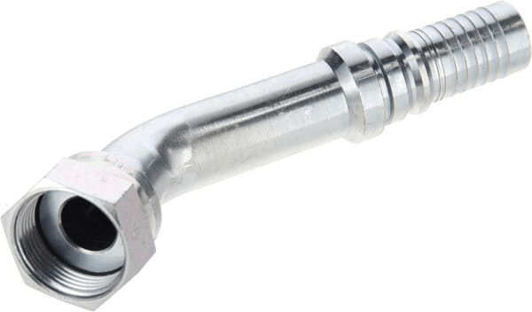 Pièces agricoles - Hydraulique - Raccord à sertir 4SH-DN25-1,7/16" ORFS-45°