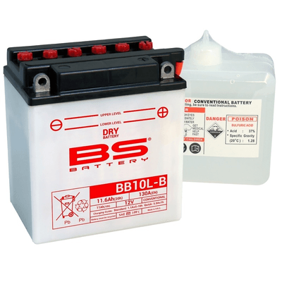 Pièces Quad & Motos - Electrique - Batterie BS BATTERY Haute-performance avec pack acide - BB10L-B