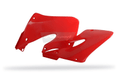 Ouïes de radiateur POLISPORT rouge Honda CRF250R/CRF450R