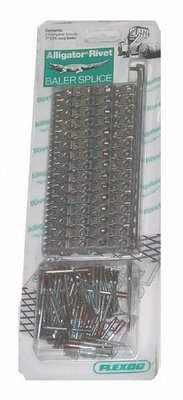 Pièces agricoles - Fenaison & élevage - Kit Gator rivet laçage 7" (2)