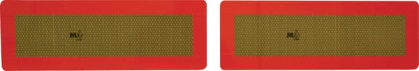 Pièces agricoles - Eclairage - Panneaux de signalisation 566x197 mm KL3