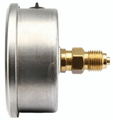 Pièces agricoles - Hydraulique - Manomètre Ø63 0-40bar ¼" ar.