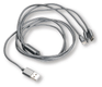 Câble de chargement USB 3 en 1 (par 1)