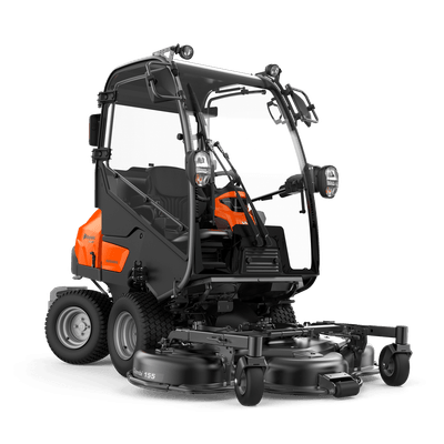Materiels - Tondeuse autoportée - Tondeuse autoportée coupe frontale cellules Husqvarna P525DX CABIN