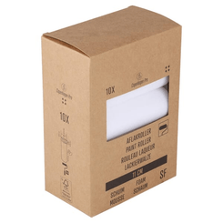 Chimie - Chimie divers - Rouleau de peinture étoile IV, mousse SF arrondi 11cm (10x)