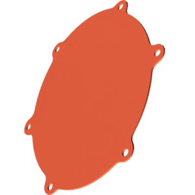 Pièces agricoles - Pièce divers - plaque de recouvrement peinte. -