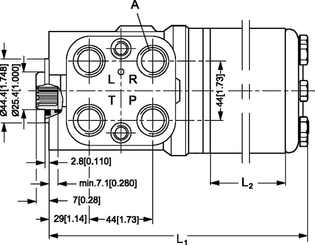 Pièces agricoles - Hydraulique - Orbitrol OSPL 630-LS-150-7107