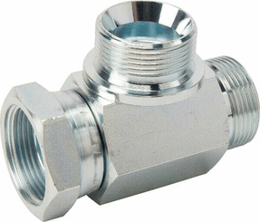 Pièces agricoles - Hydraulique - Raccord-L F/M/M 1-1/4 BSP