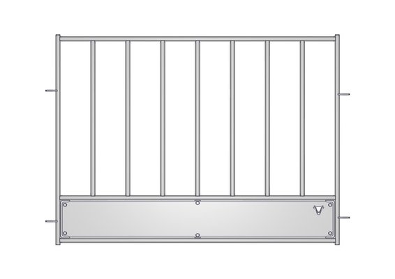 Materiels - Matériel d'élevage - autre - ELEMENT 8 PLACES BASIC PETIT BETAIL 1.78M