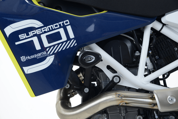 Pièces Quad & Motos - Equipement véhicule - Tampons de protecion Aero R&G RACING noir Husqvarna 701 Supermoto