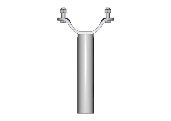 Materiels - Matériel d'élevage - autre - DEMI BRIDE TREFLE D.102MM FIXATION CORNADIS BASSE