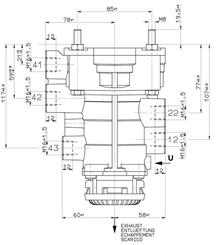 Pièces agricoles - Pièce divers - Commande de remorque