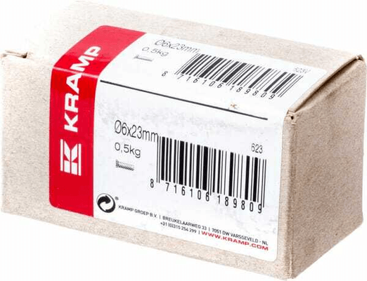 Pièces agricoles - Aménagements paysagers - Paquet de rivets 0,5 kg 6x23