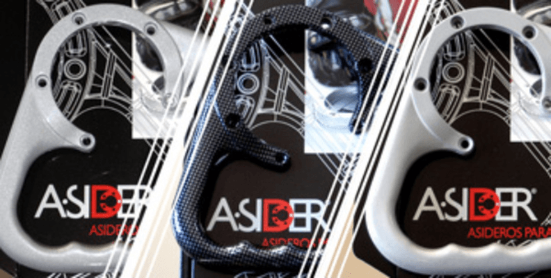 Pièces Quad & Motos - Equipement véhicule - Poignée de réservoir A-SIDER Black Edition sans vis noir Ducati Panigale 1199/1299