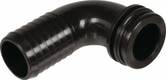 Raccord de flexible 90° 35 mm