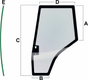 Vitre de porte