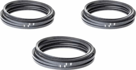 Pièces agricoles - Machines - Kit courroie trapézoïdale 3pcs