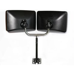 Pièces agricoles - Pièce divers - Rétroviseurs incassables pour angles morts et support pivotant à 180° pour fixations avant
