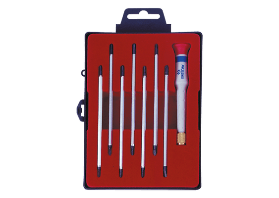 Outils - Outils divers - Jeu de 7 tournevis plats-cruciforme-Torx
