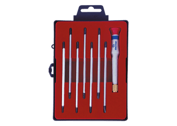 Outils - Outils divers - Jeu de 7 tournevis plats-cruciforme-Torx
