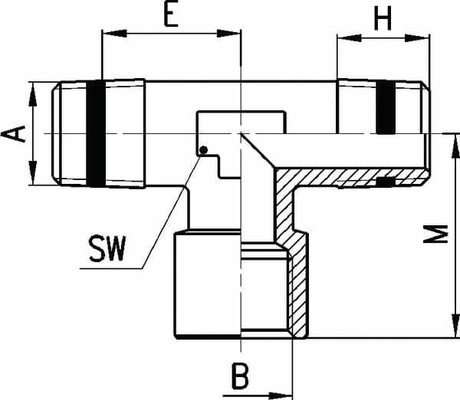 Pièces agricoles - Pièce pneumatique - Pièce en T