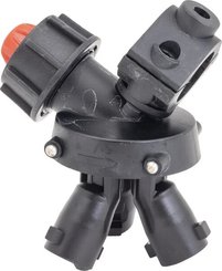 Pièces agricoles - Pièce Pulvérisateur - Porte-buse Tri-Jet QJ - D.1/2"-10 mm