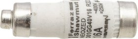 Fusible 400V 16A longueur 36mm