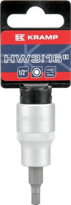 Outils - Outils divers - Douille de tournevis 1/2" Hex 3/16"