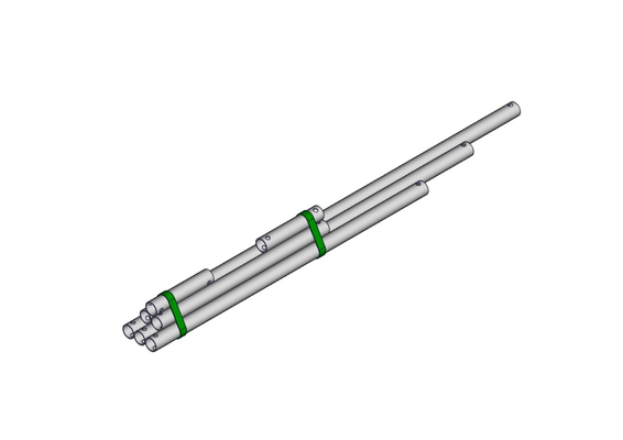 Materiels - Accessoires 20Kg-30Kg - JEU D'ENTRETOISE POUR CHICANE COURTE / ANTI RECUL