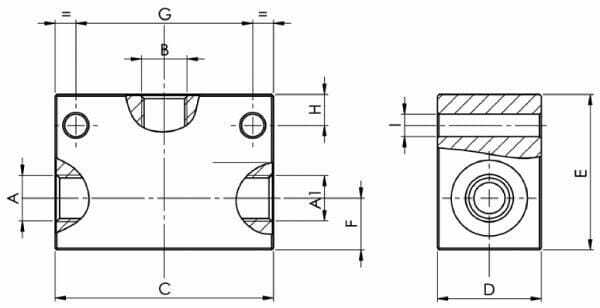 Pièces agricoles - Hydraulique - Selecteur de circuit