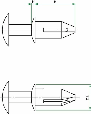Pièces agricoles - Fasteners - Cliquet 6,3mm