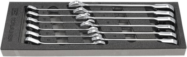 Outils - Outils divers - Jeu de clés mixtes à cliquet, 12 pièces