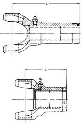Pièces agricoles - Transmission - Mâchoire avec douille coulissante K130 25°