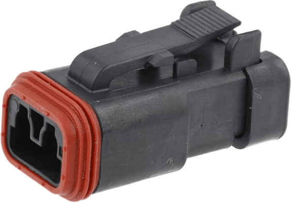 Pièces agricoles - Pièce Pulvérisateur - Boîtier de connecteur 2 broches, femelle DT avec seallock