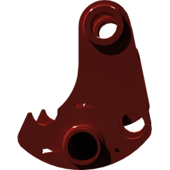 Pièces agricoles - Pièce divers - pignon soudé peint