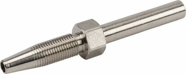 Pièces agricoles - Pièce divers - Embout tube à visser DN04 inox